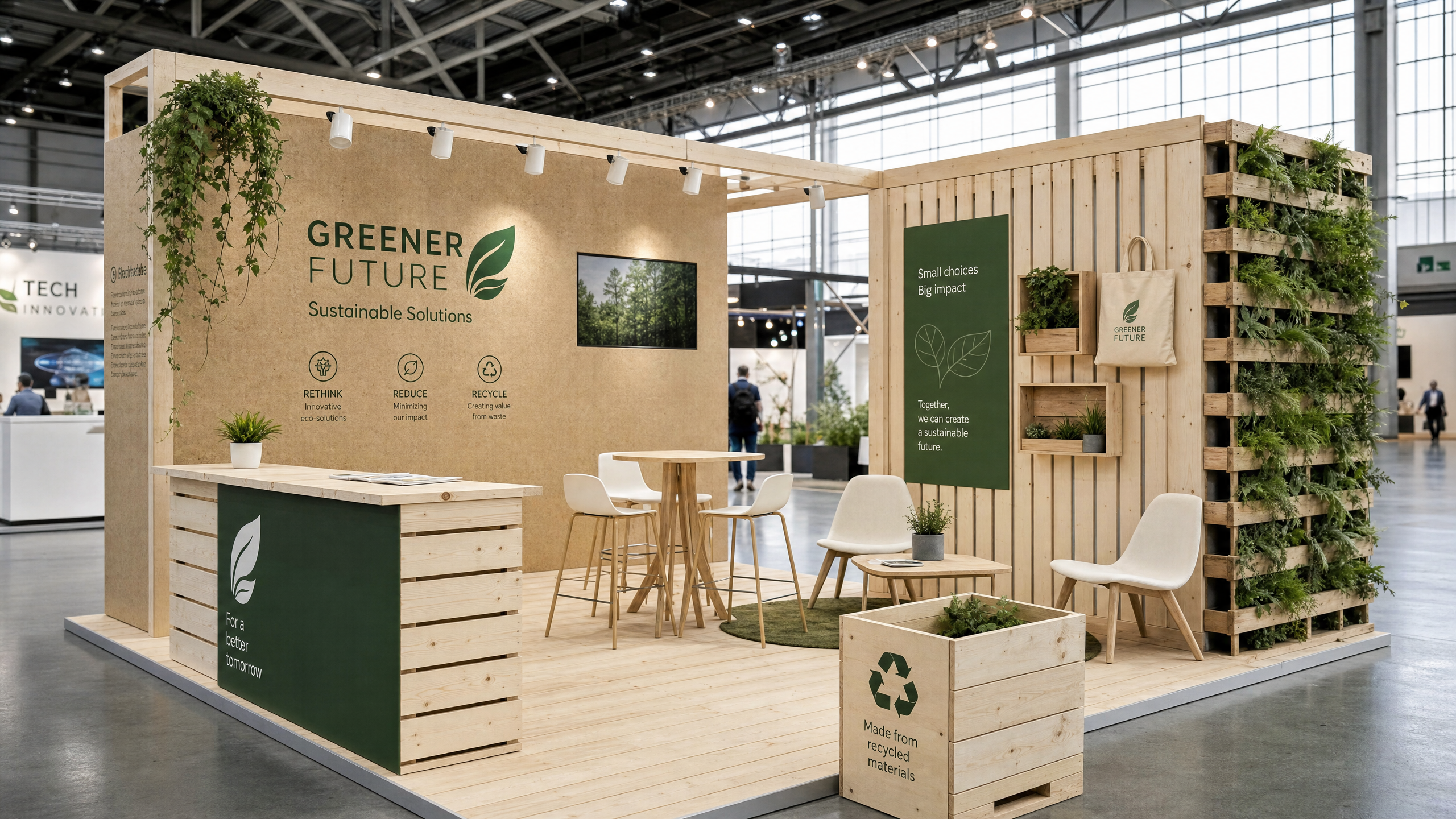 Eco Brand — Sustainable Stand